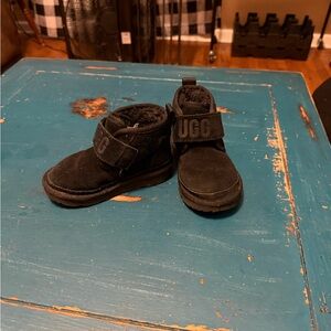 UGG Kids Classic Black Boots